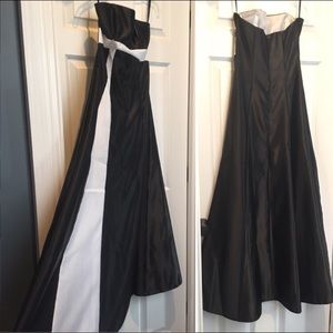 Dresses - Black And White Prom Dress Dresses - Black And White Prom Dress